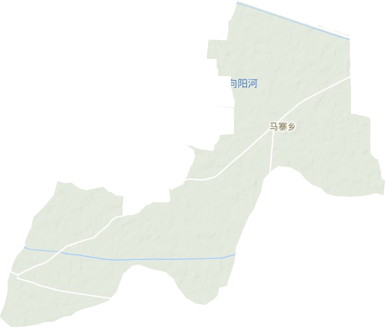 马寨乡地形图