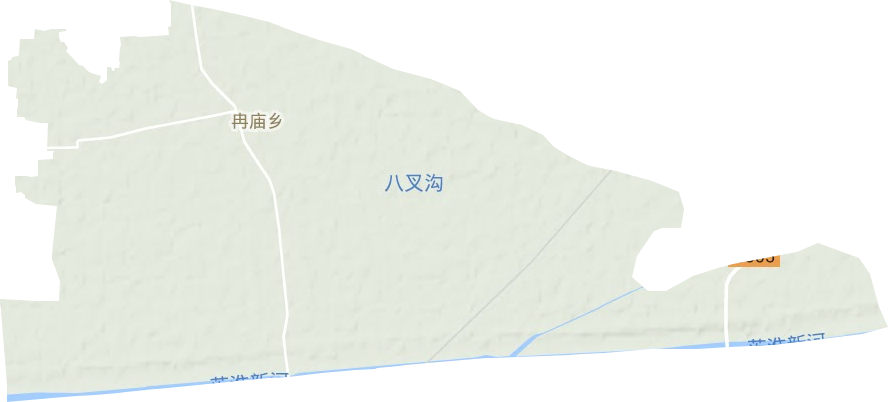 冉庙乡地形图
