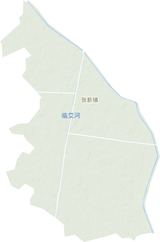 张新镇地形图
