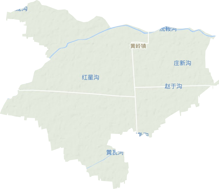 黄岭镇地形图