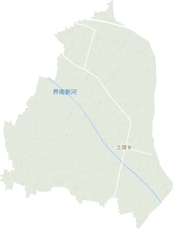 土陂乡地形图