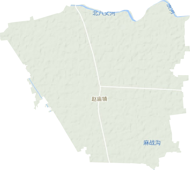 赵庙镇地形图