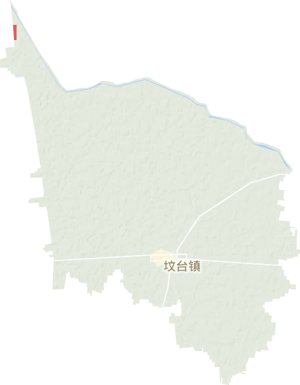 坟台镇地形图
