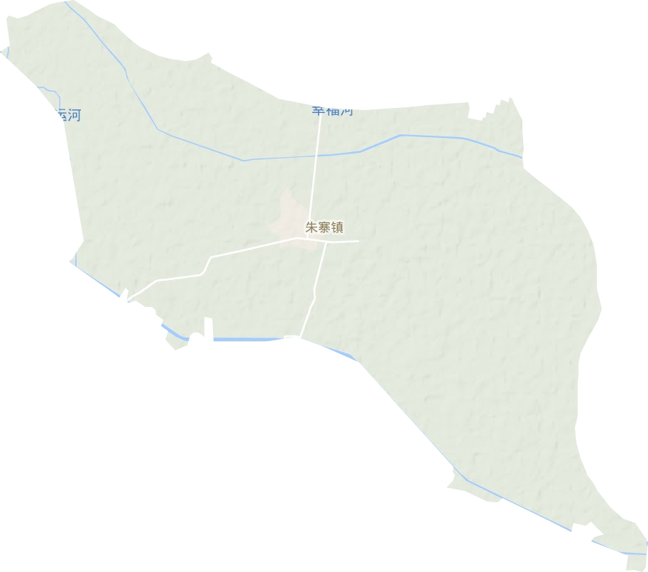 朱寨镇地形图