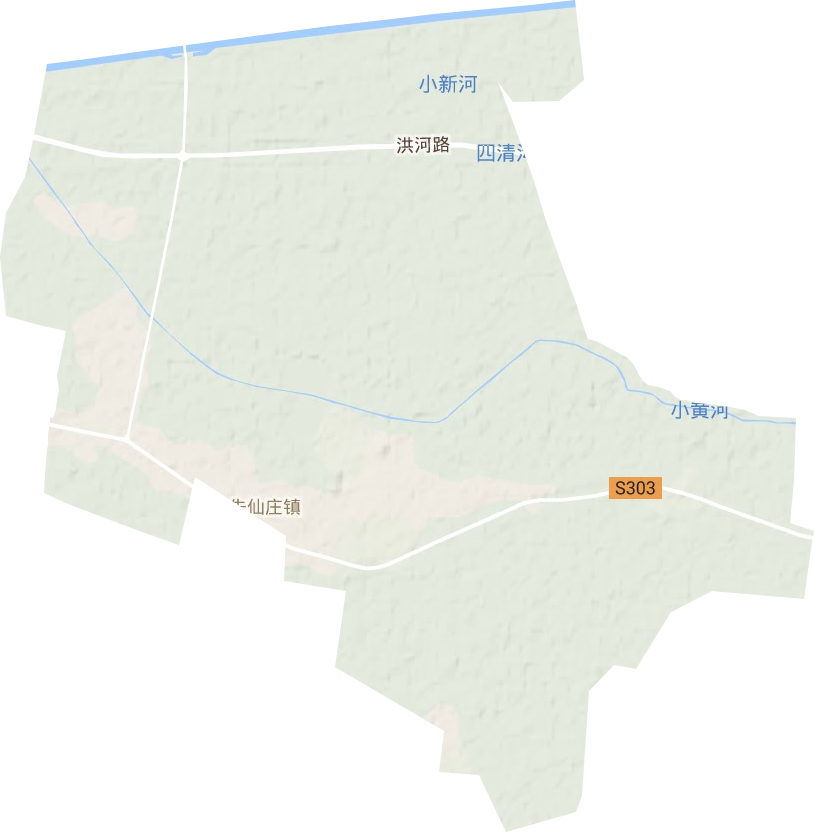 朱仙庄镇地形图