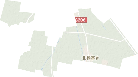 宿州经济技术开发区北杨寨行政管理区地形图