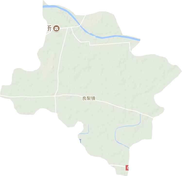 良梨镇地形图