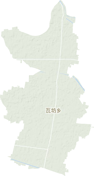 瓦坊乡地形图