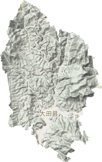 均溪镇地形图