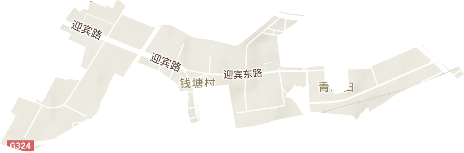 城南工业区地形图