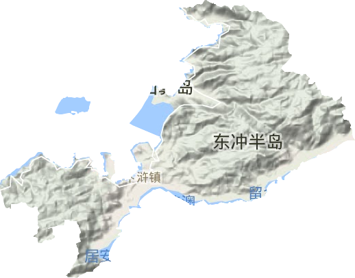 下浒镇地形图
