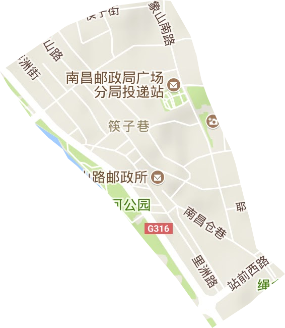 南浦街道地形图