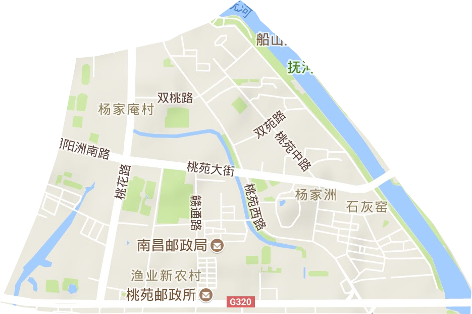 桃源街道地形图