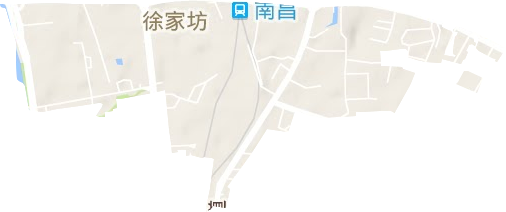 徐家坊街道地形图