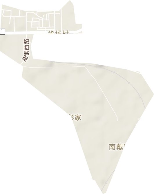南钢街道地形图