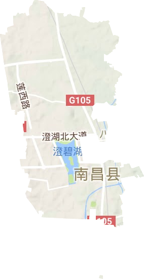 莲塘镇地形图