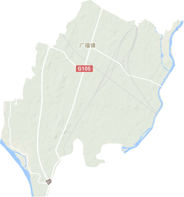 广福镇地形图