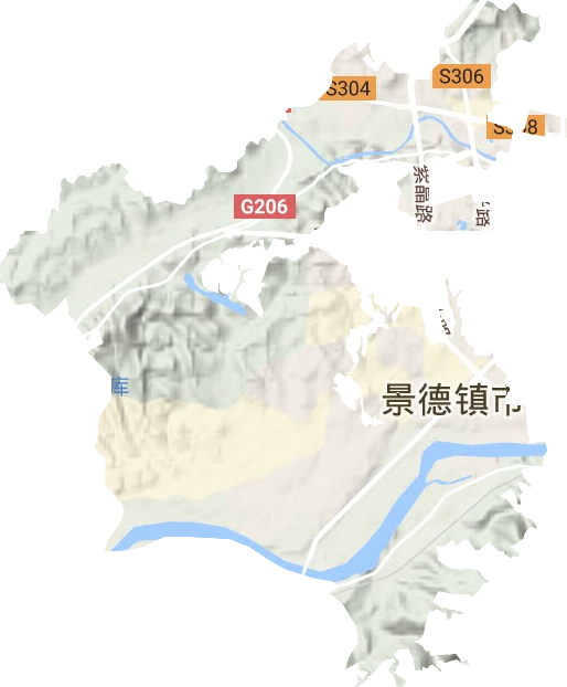 吕蒙乡地形图