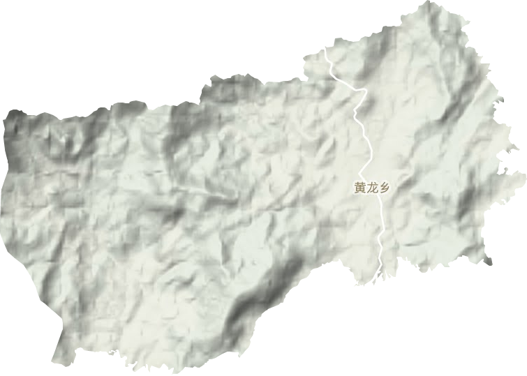 黄龙乡地形图