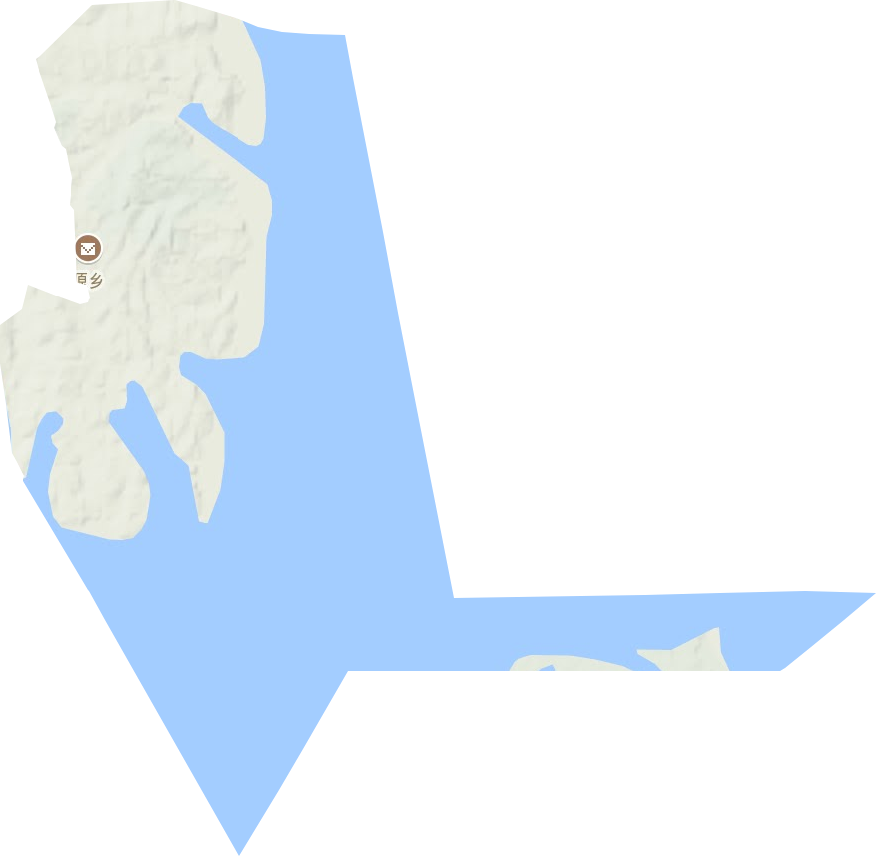 西源乡地形图
