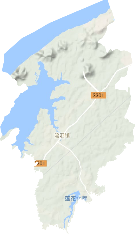 流泗镇地形图