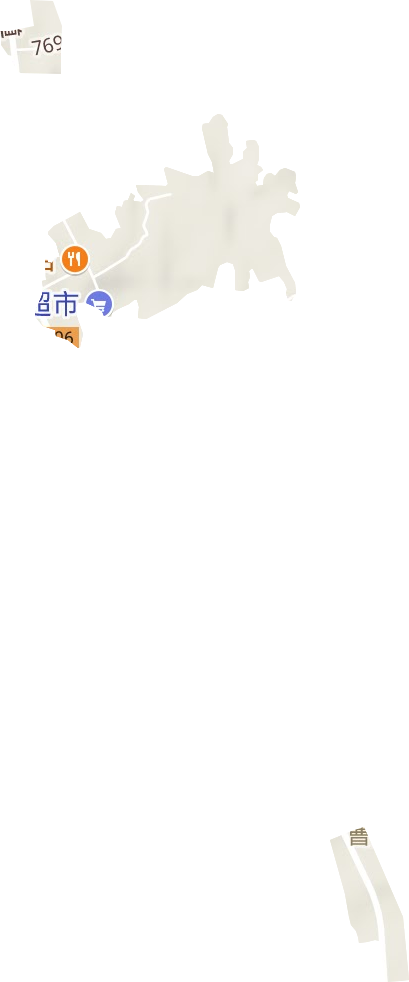 武山垦殖场地形图