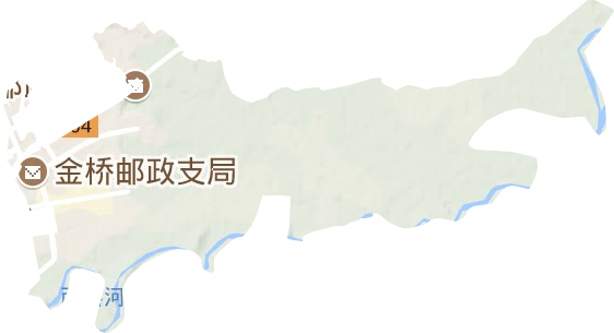 赛湖农场地形图