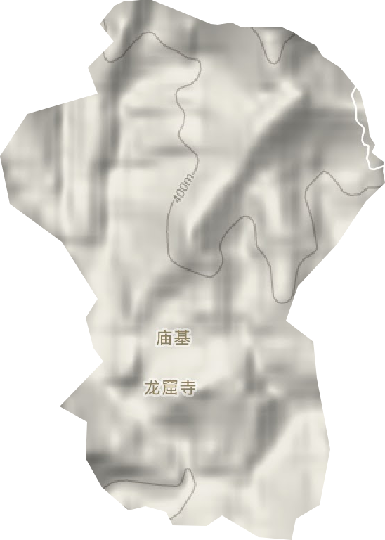 三县岭林场地形图