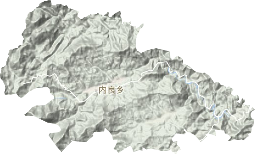 内良乡地形图
