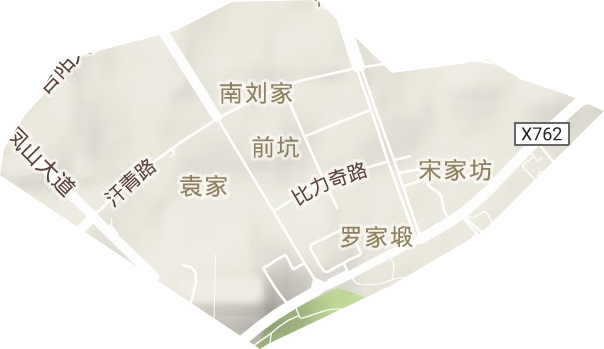 吉州区工业园小区地形图