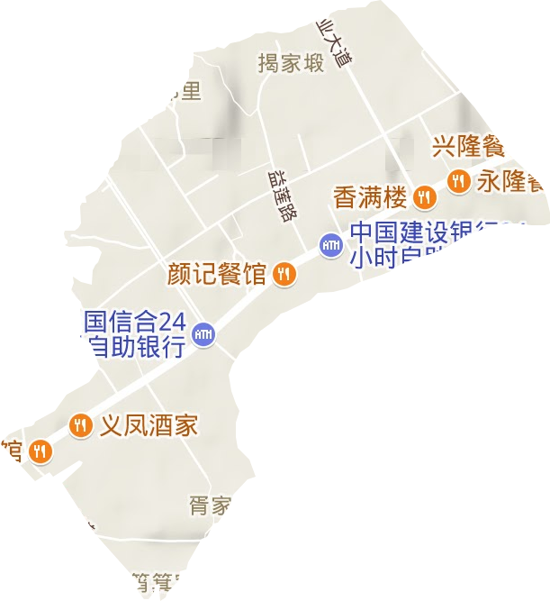 万载县工业园区地形图