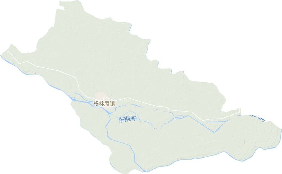 杨林尾镇地形图