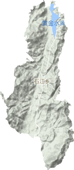 石江乡地形图