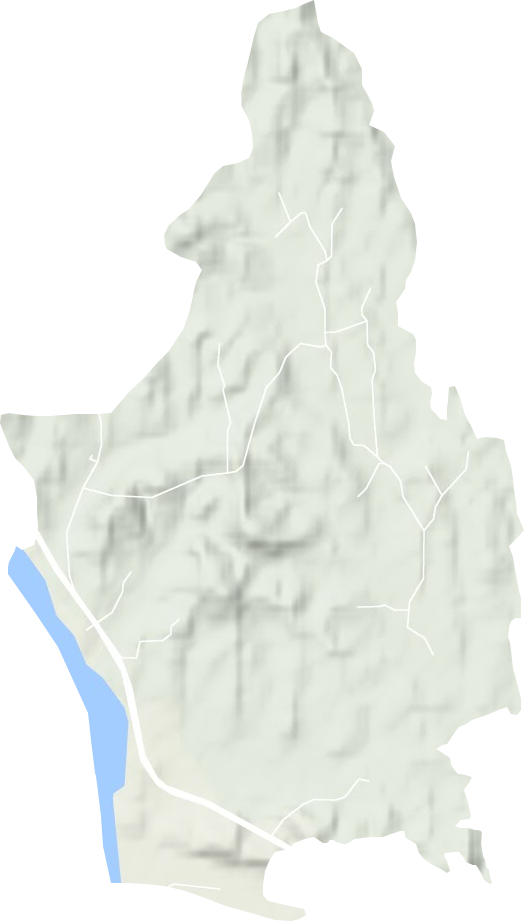 峡山林场地形图