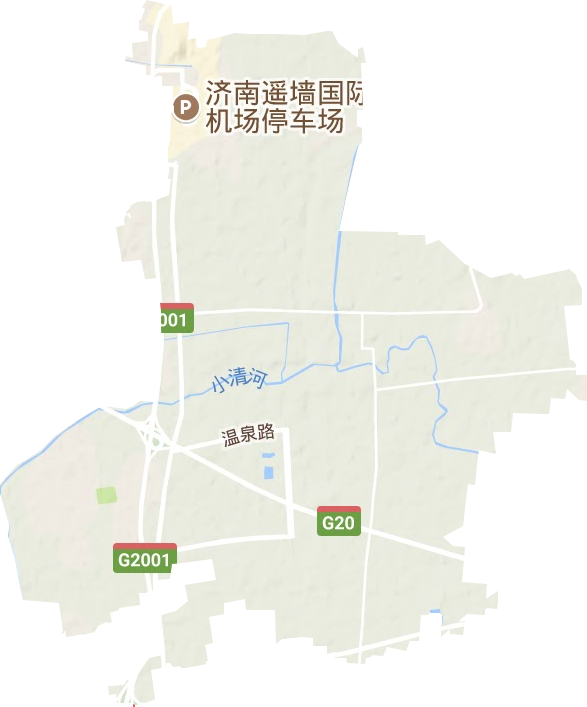 临港街道地形图