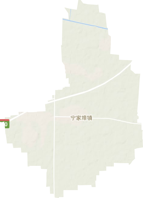 宁家埠镇地形图