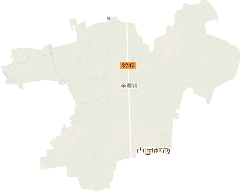 辛寨镇地形图