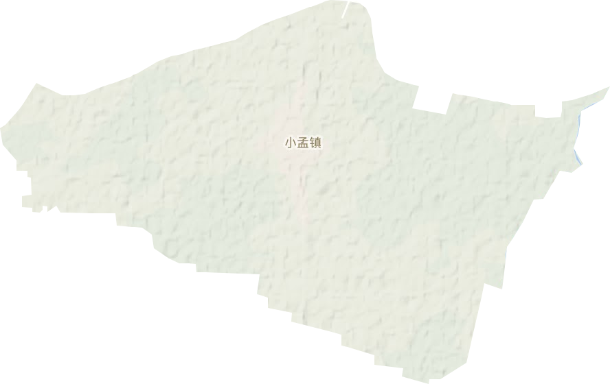 小孟镇地形图