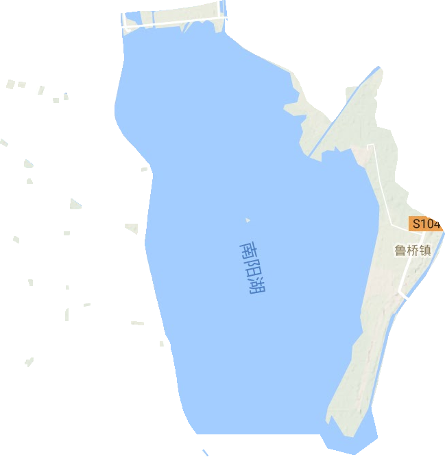 鲁桥镇地形图