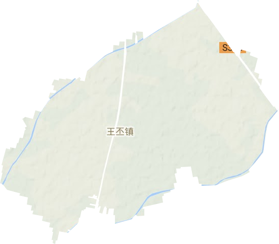 王丕镇地形图