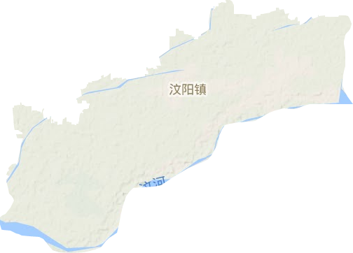 汶阳镇地形图