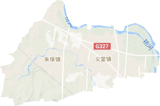 义堂镇地形图