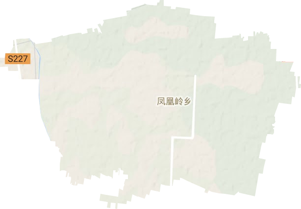 凤凰岭街道地形图