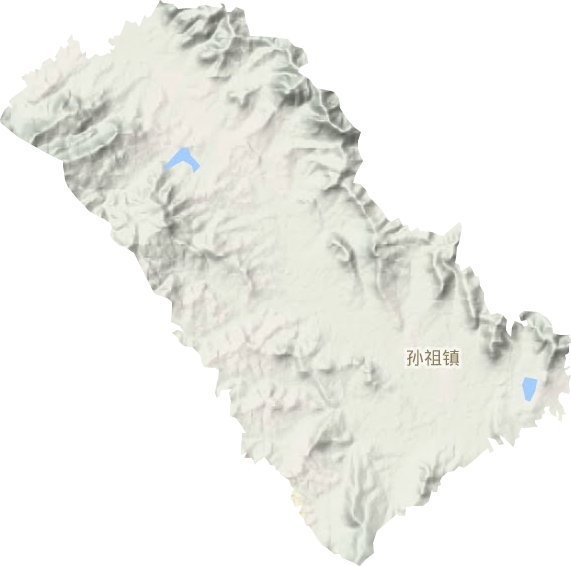 孙祖镇地形图