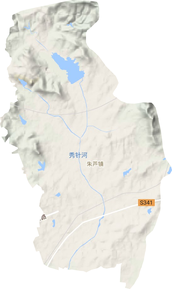 朱芦镇地形图