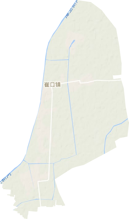 崔口镇地形图