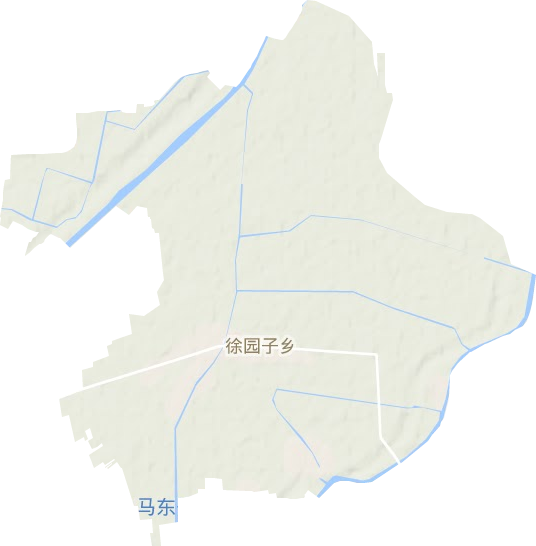 徐园子乡地形图