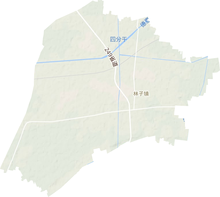林子镇地形图