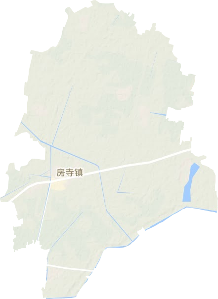 房寺镇地形图