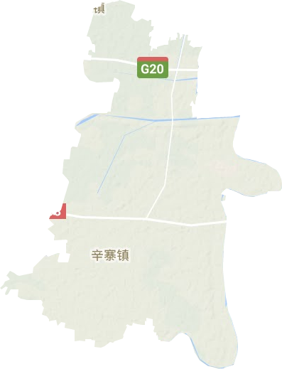 辛寨镇地形图
